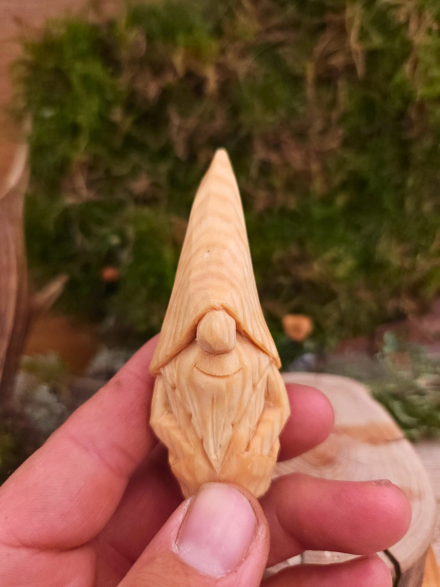 Swedish Nisse (Gnome) No. 70 – Hand-Carved Wooden Figure | Numbered and Signed