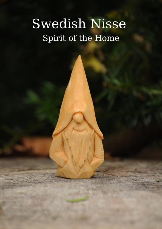 Hand-carved Swedish Santa Claus – Timeless Folk Art from the Nordics